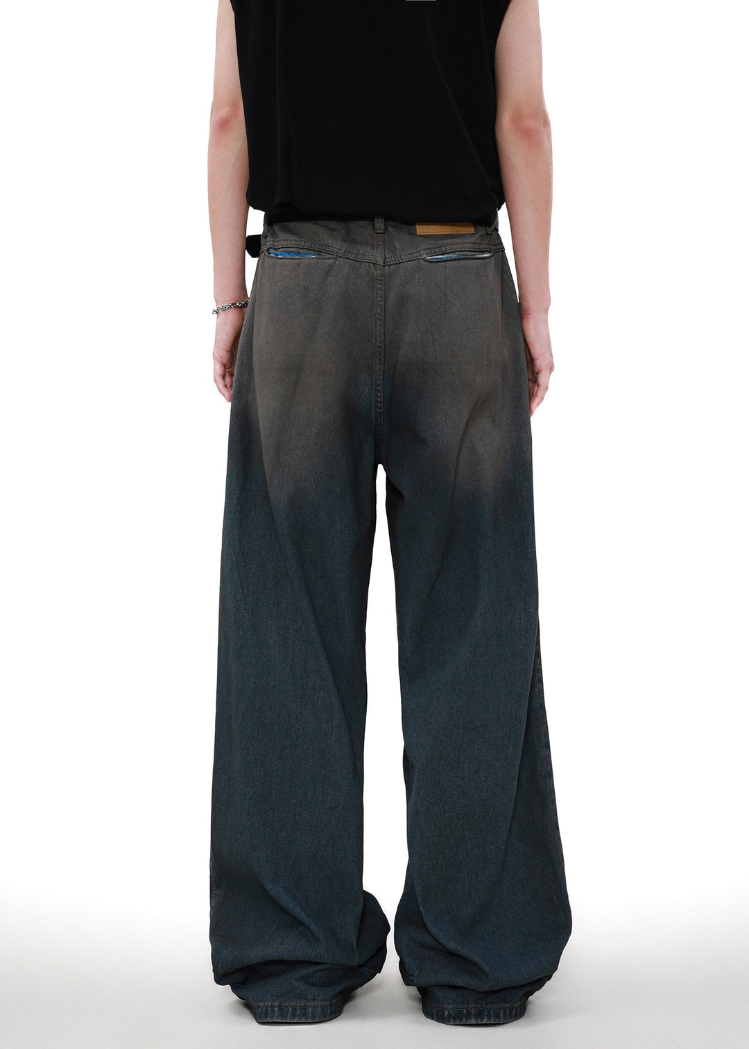 GRADATION WIDE WASHED DENIM AEDES4595