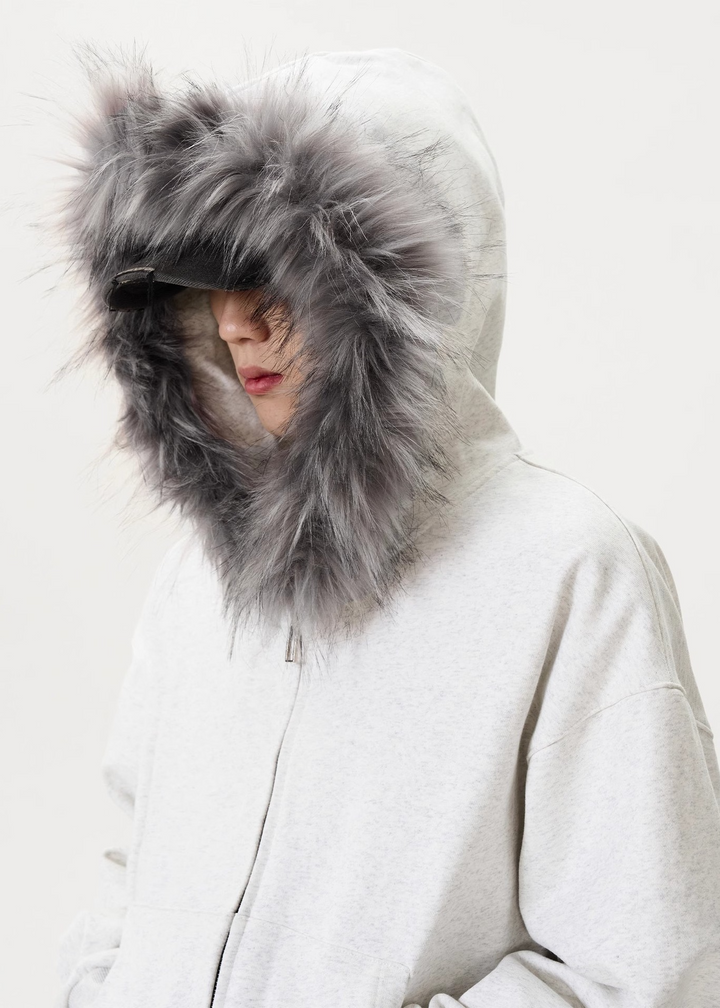 VOLUME FUR ZIP PARKA BEDES4520