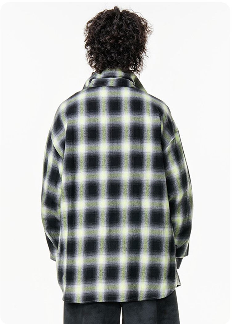 OMBRE CHECK SHIRT BEDES4554