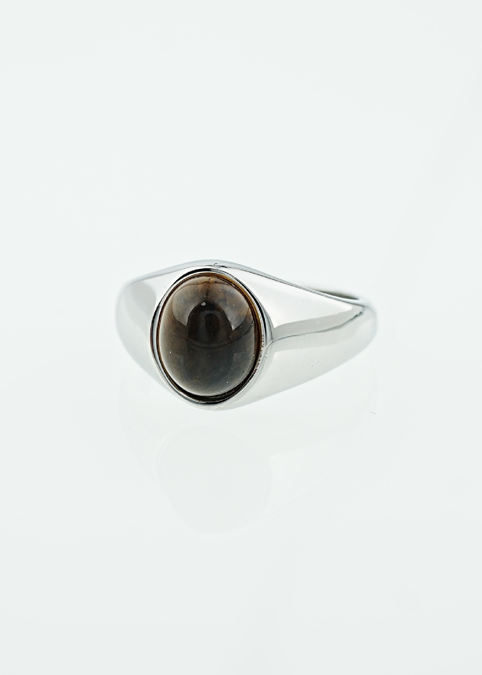 OVAL GEMSTONE SIGNET RING BEDES4705