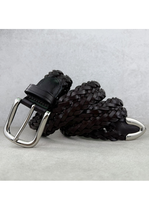 BRAIDED LEATHER BELT BEDES4710