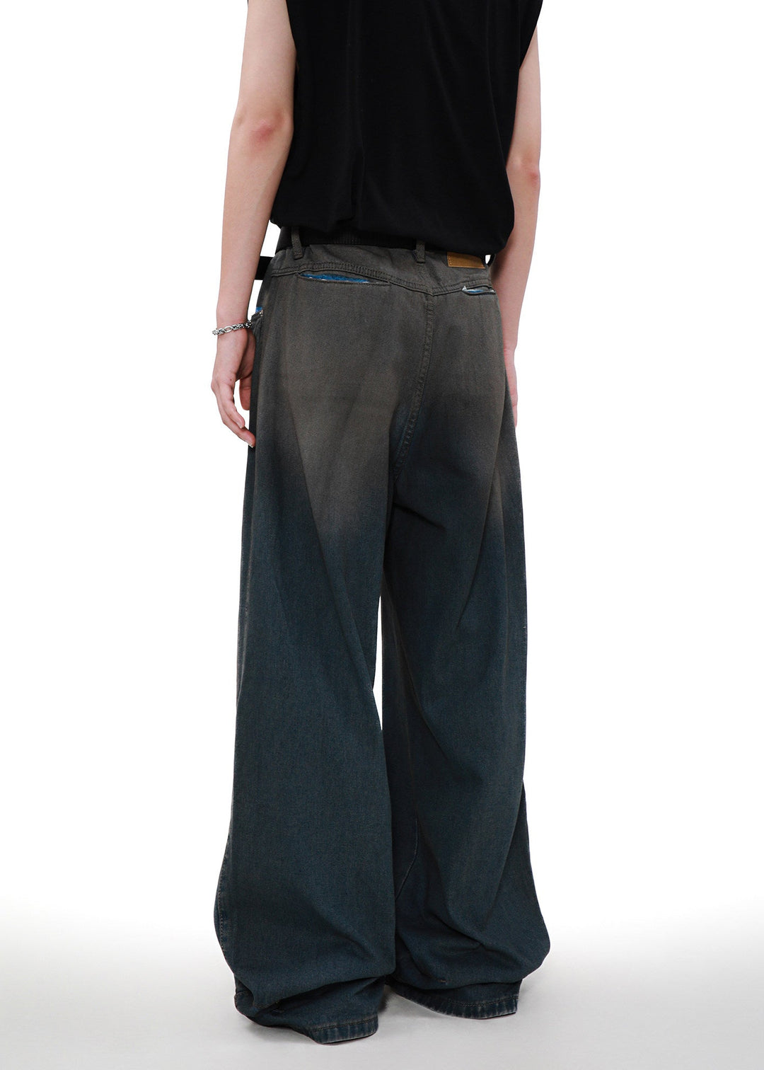 GRADATION WIDE WASHED DENIM AEDES4595