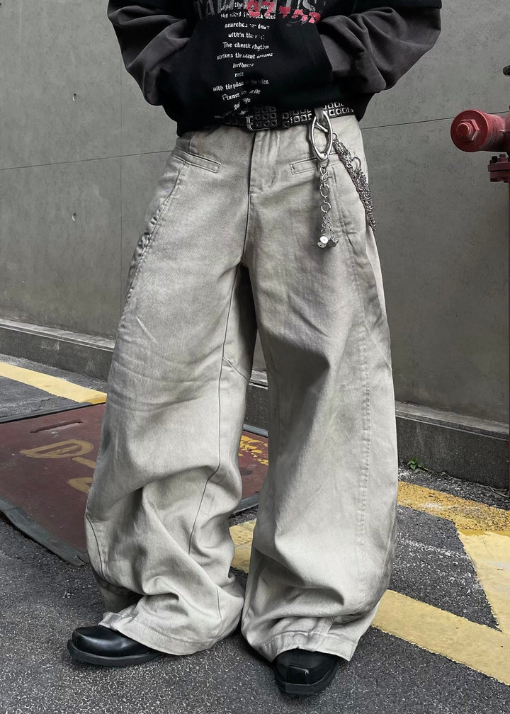 BAGGY DENIM PANTS DFDES4477