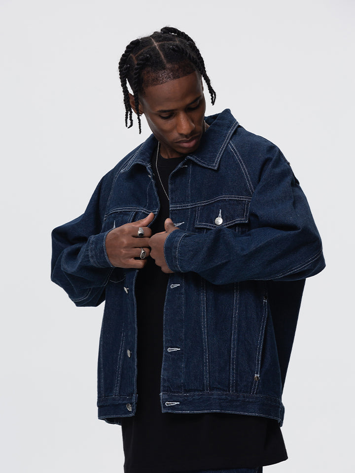 STITCH DENIM JACKET UWDES4408