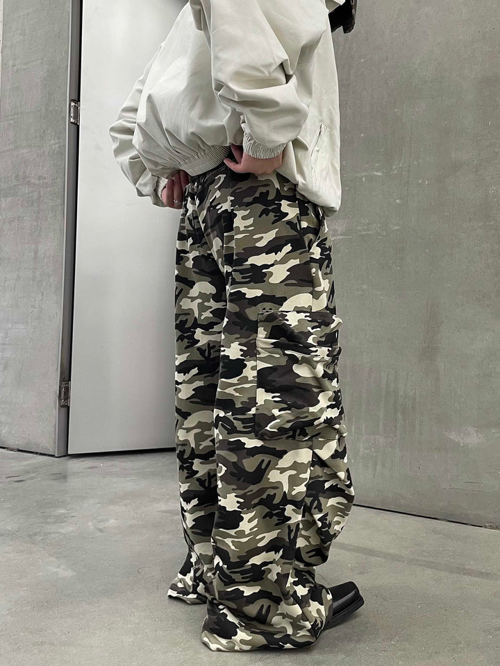 CAMO CARGO PANTS DFDES4437