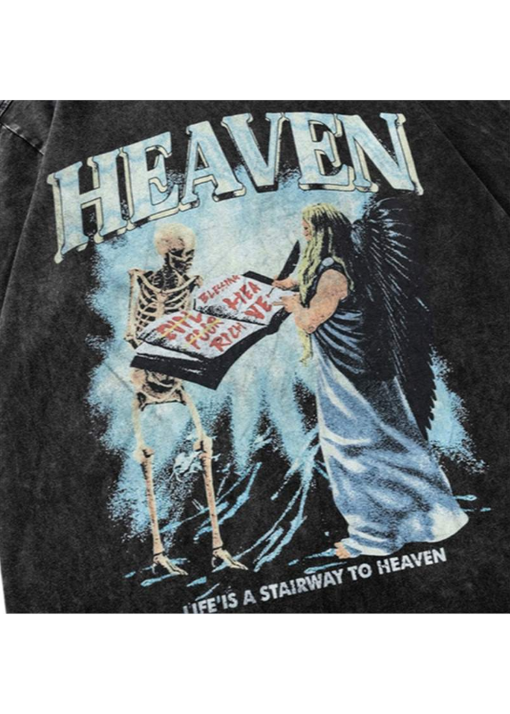HEAVEN VINTAGE GRAPHIC TEE BEDES4690