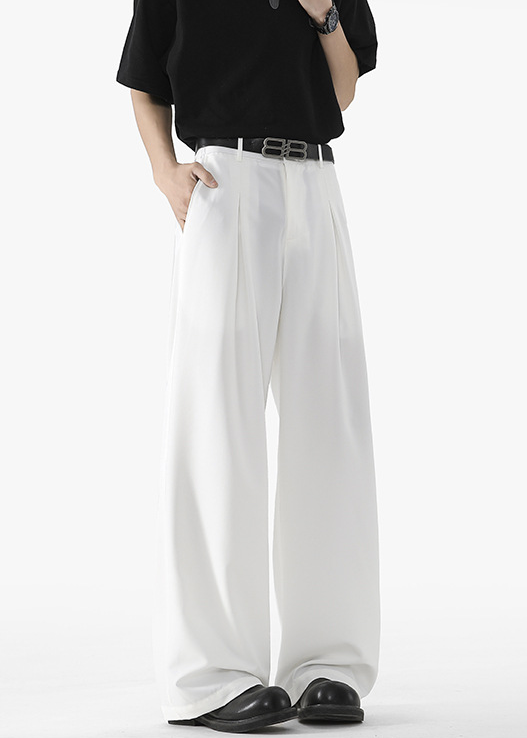 COOL AIR SILKY WIDE SLACKS BEDES4648