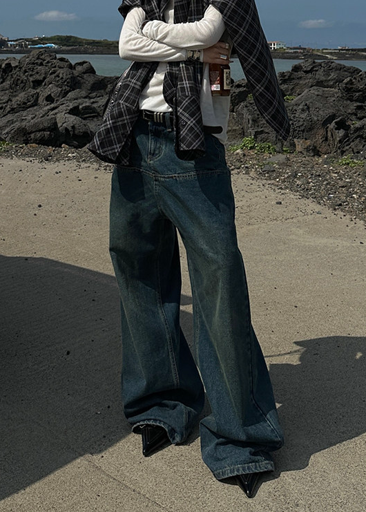 FRONT POCKET WIDE DENIM AEDES4560