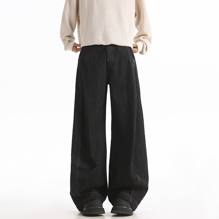 WIDE LEG DENIM PANTS BEDES4551