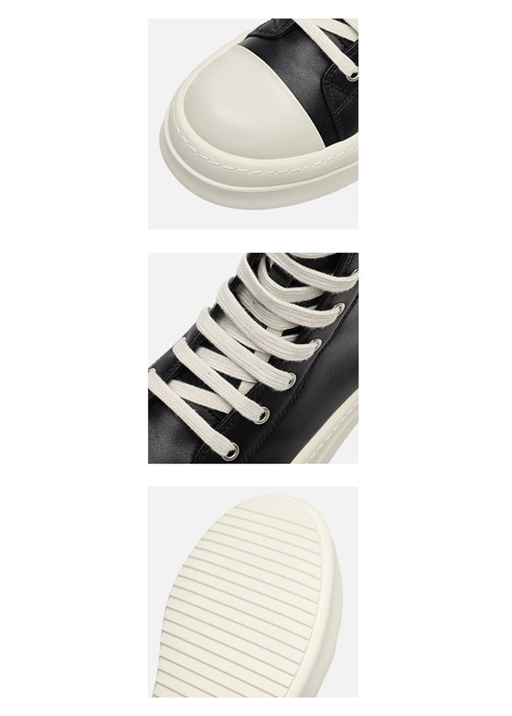 SIDE ZIP HIGH-CUT PLATFORM SNEAKER BEDES4547
