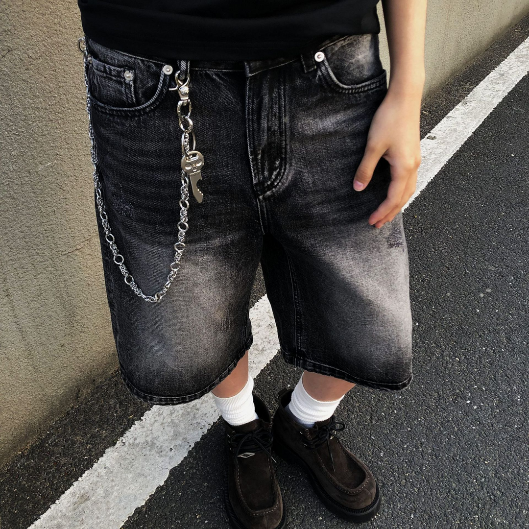 SKULL WALLET CHAIN BEDES4642