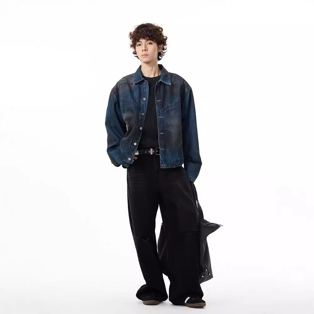 VINTAGELIKE SHORT DENIM JACKET BEDES4609