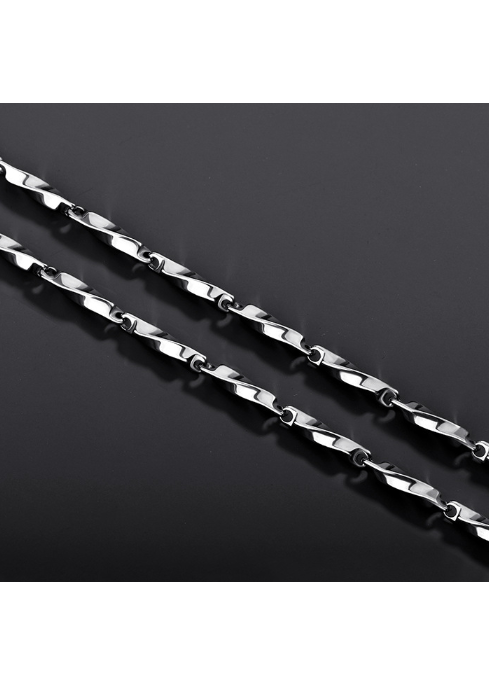TWIST CHAIN NECKLACE BEDES4585 - Deuku