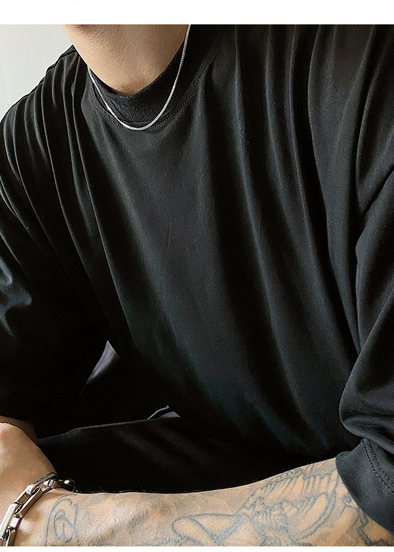 SNAKE CHAIN NECKLACE BEDES4583 - Deuku