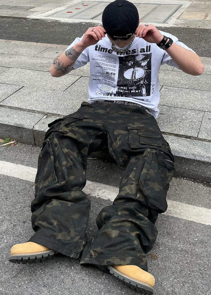 VINTAGELIKE GRAPHIC T-SHIRT DFDES4620