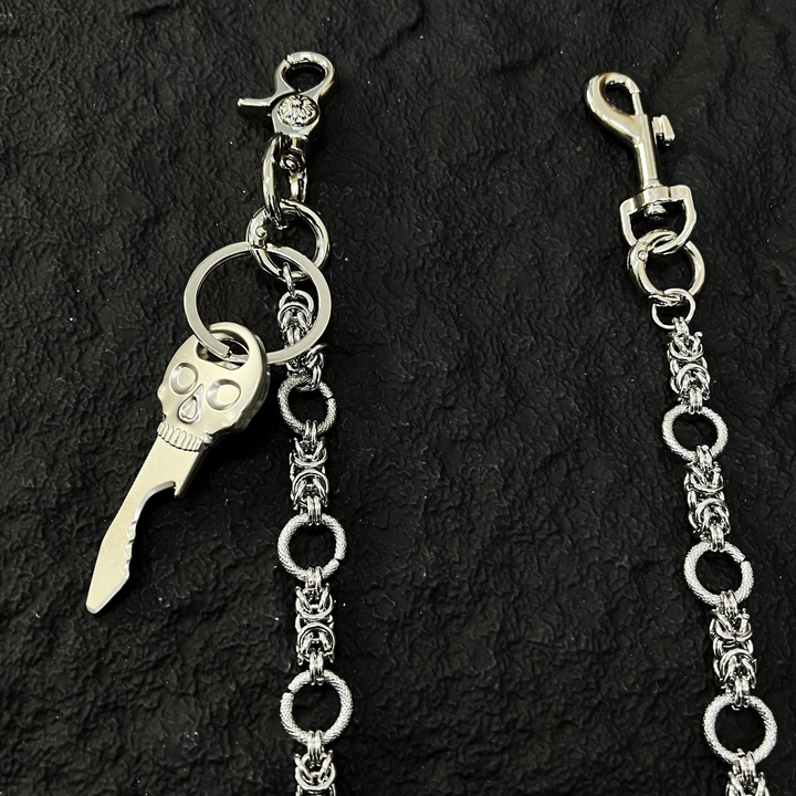 SKULL WALLET CHAIN BEDES4642