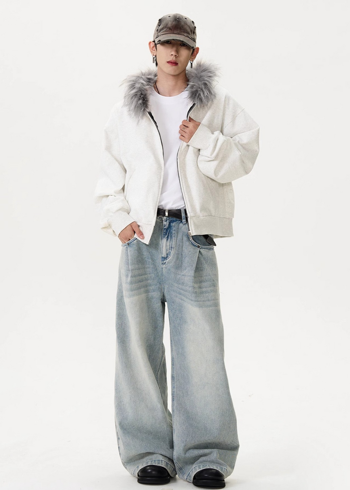 VOLUME FUR ZIP PARKA BEDES4520