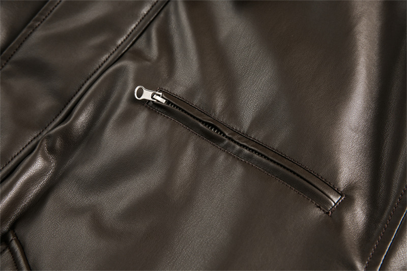 PADDED LEATHER JACKET BEDES4522