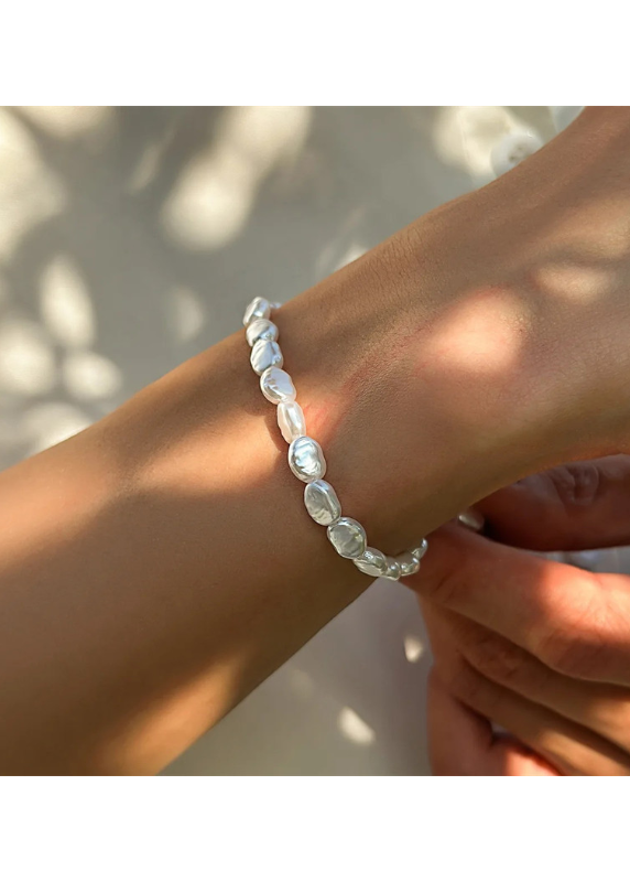 BAROQUE PEARL BRACELET BEDES4607