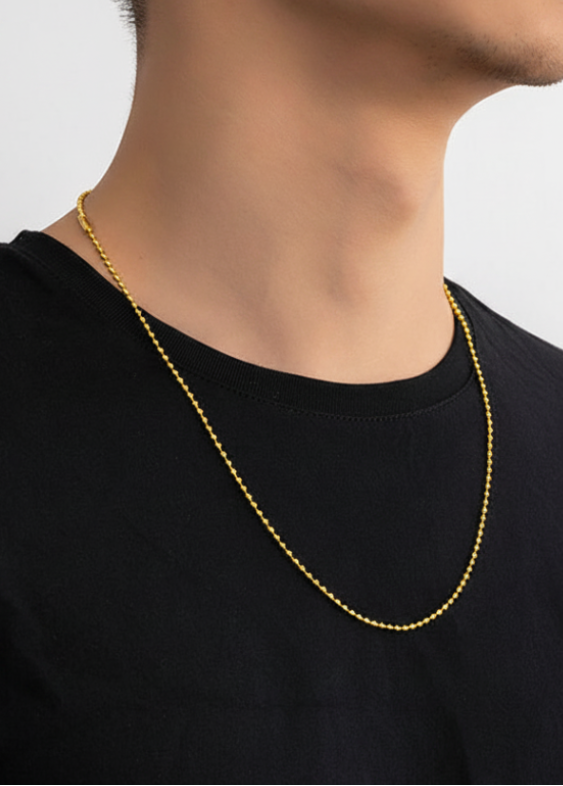 CLASSIC BALL CHAIN NECKLACE BEDES4683