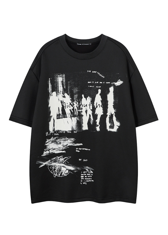 CITY SILHOUETTE OVERSIZED TEE BEDES4701