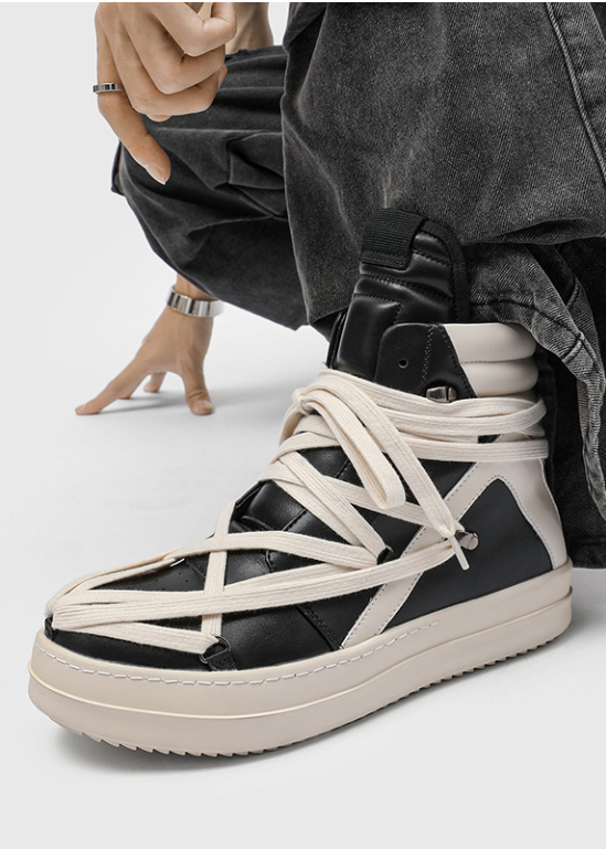 WRAP LACE HIGH-TOP SNEAKER BEDES4696