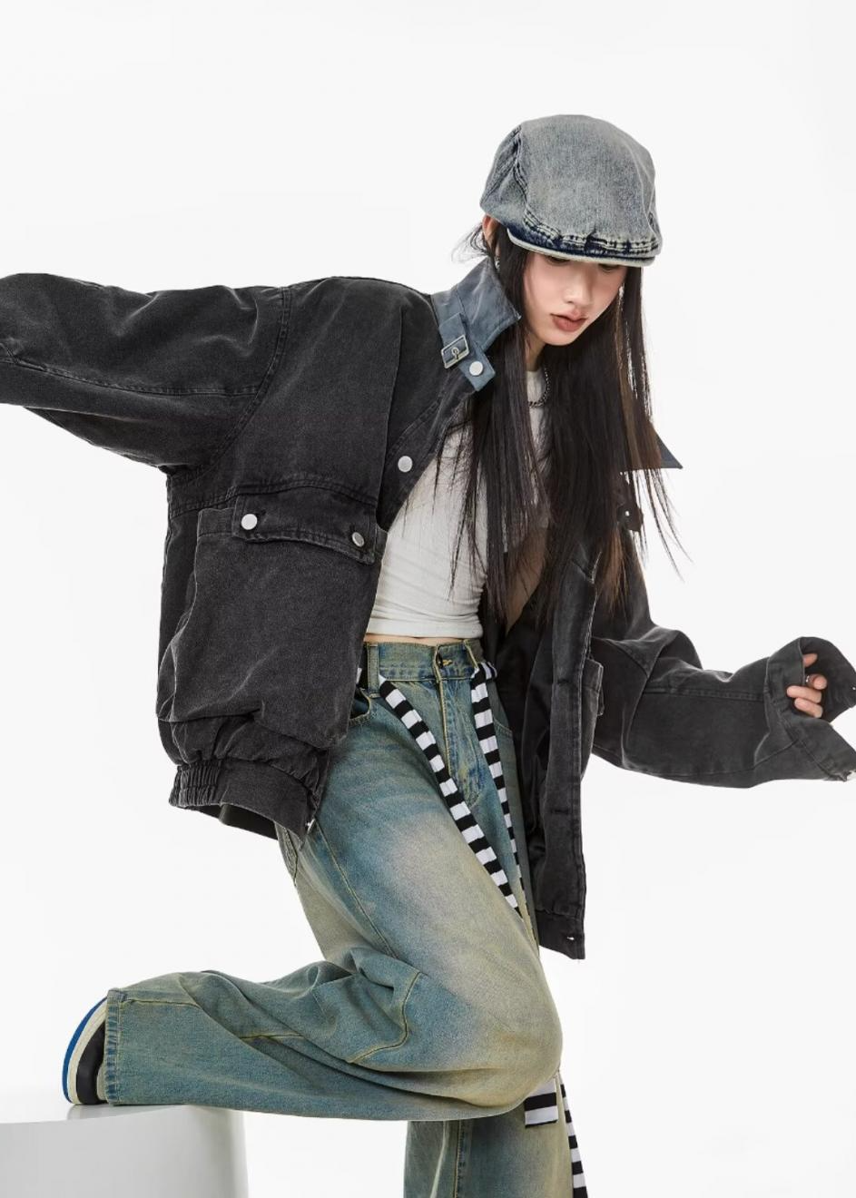 WORK OVER DENIM JACKET BEDES4527