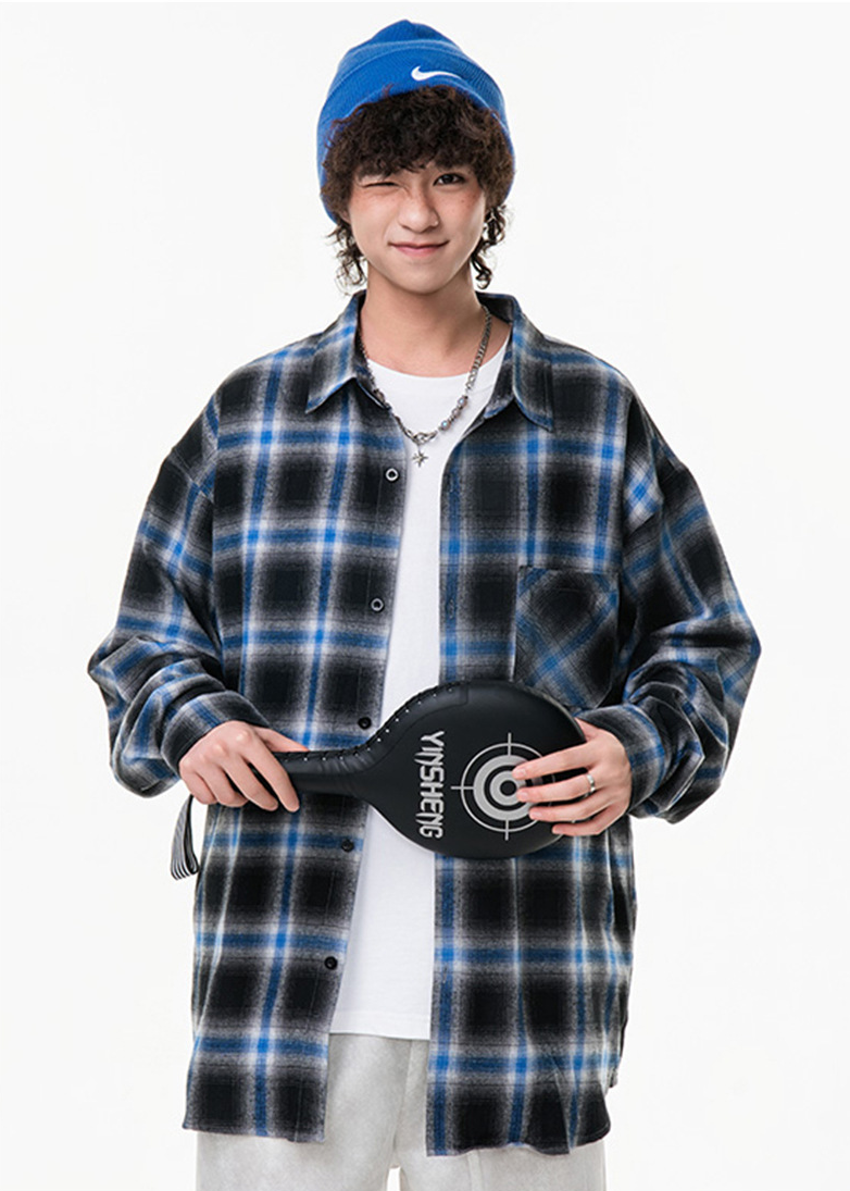 OMBRE CHECK SHIRT BEDES4554