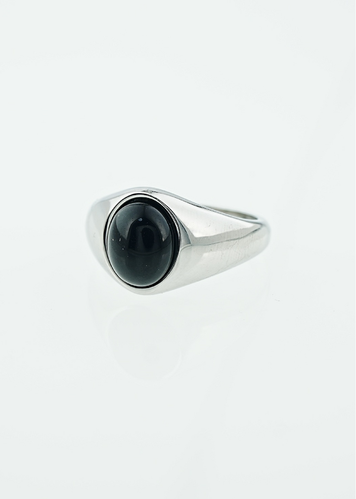 OVAL GEMSTONE SIGNET RING BEDES4705