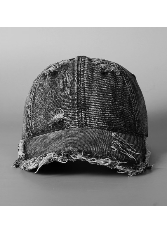 DESTROYED WASH DENIM CAP BEDES4734