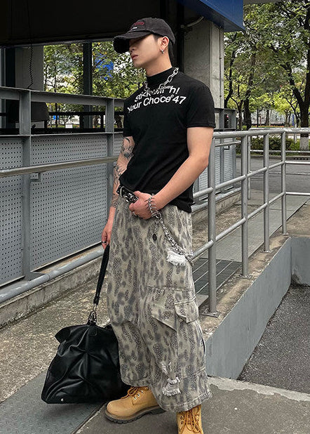 LOGO HIGH NECK T-SHIRT DFDES4619