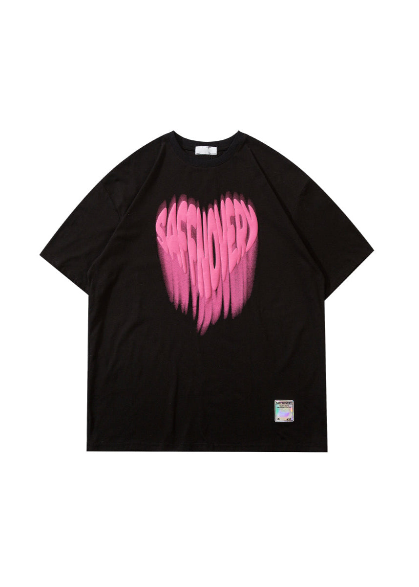 FADED LOGO PRINTED T-SHIRT MNDES4463