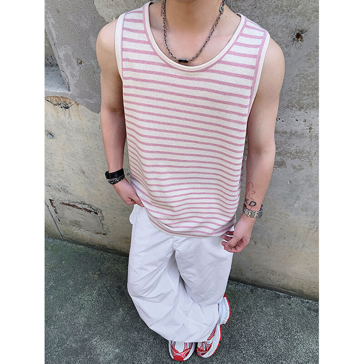 RETRO STRIPE TANK TOP BEDES4638