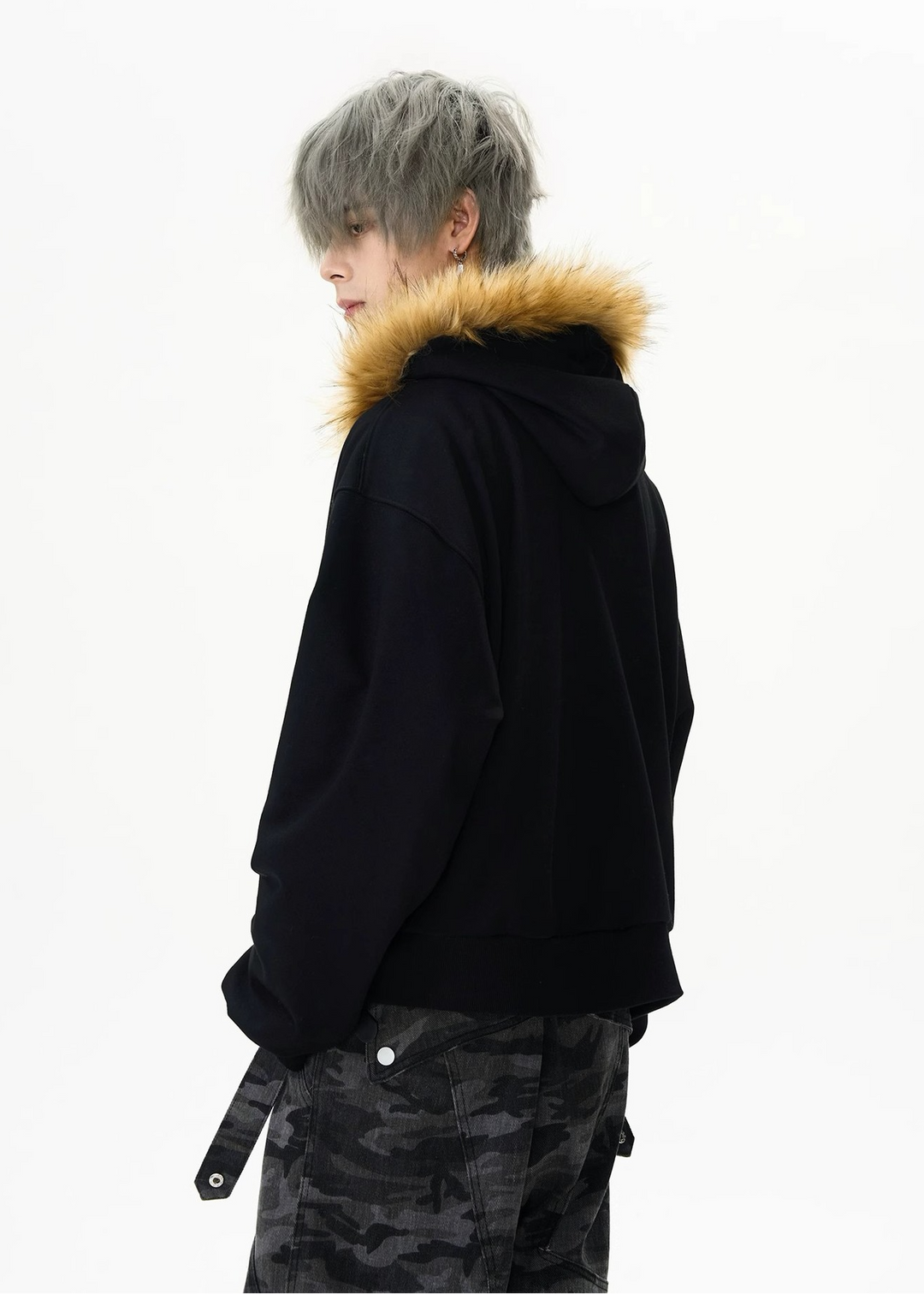 VOLUME FUR ZIP PARKA BEDES4520