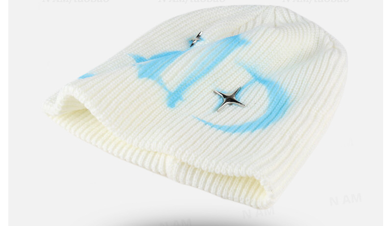 AIRBRUSH LOGO KNIT BEANIE BEDES4646