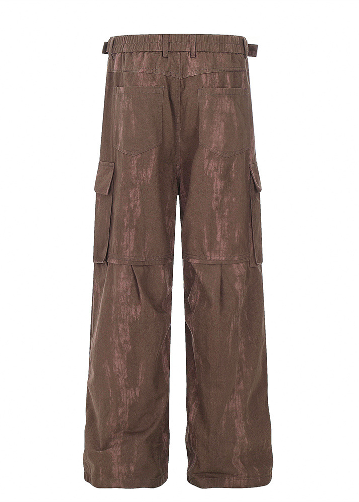 SMOKE WIDE CARGO PANTS AEDES4599