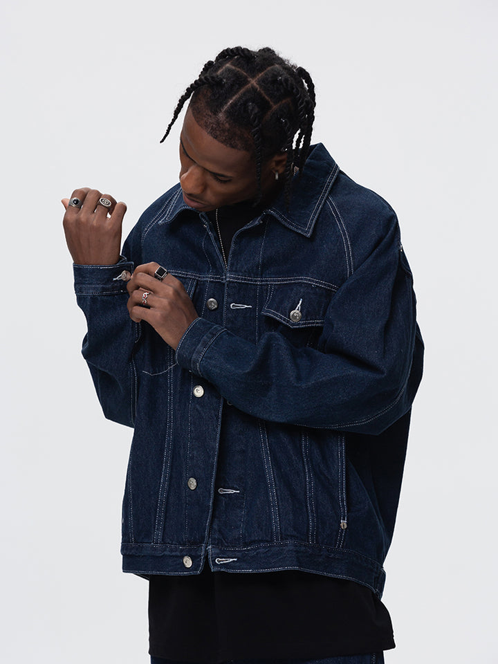 STITCH DENIM JACKET UWDES4408