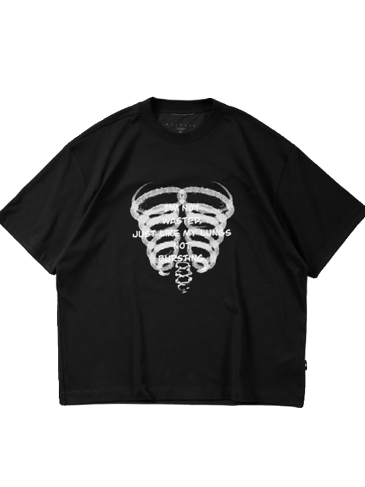 BONE PRINTED T-SHIRT BHDES4448 – Deuku