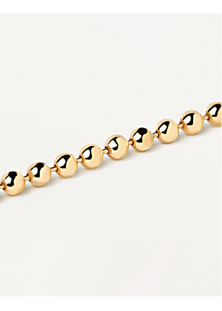 MINIMAL BALL CHAIN NECKLACE BEDES4682