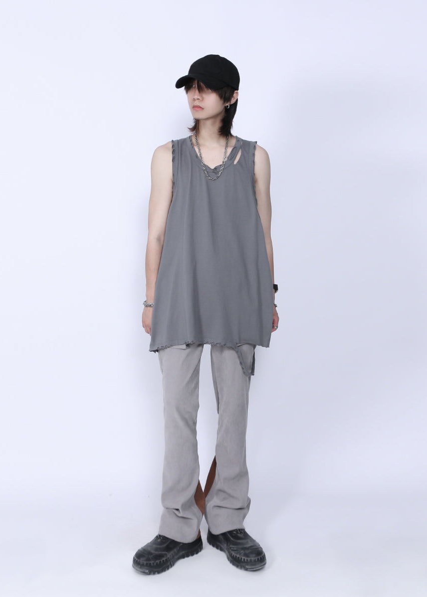RIPPED TANK TOP MNDES4464
