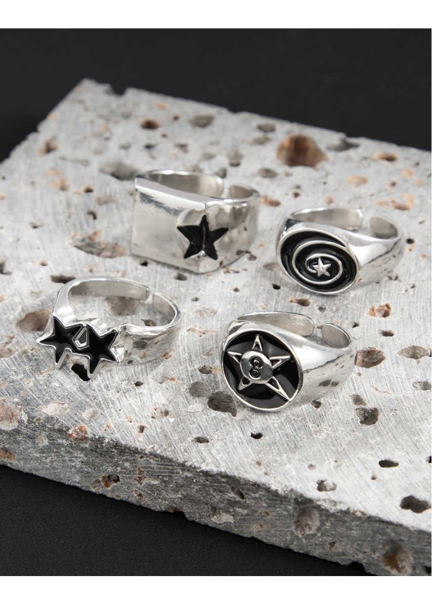 VINTAGE STAR RING SET BEDES4687