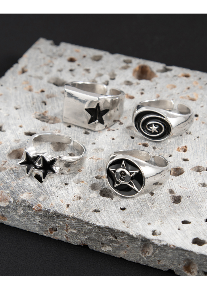 VINTAGE STAR RING SET BEDES4687
