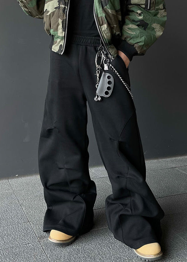 TUCK WIDE SWEAT PANTS DFDES4444