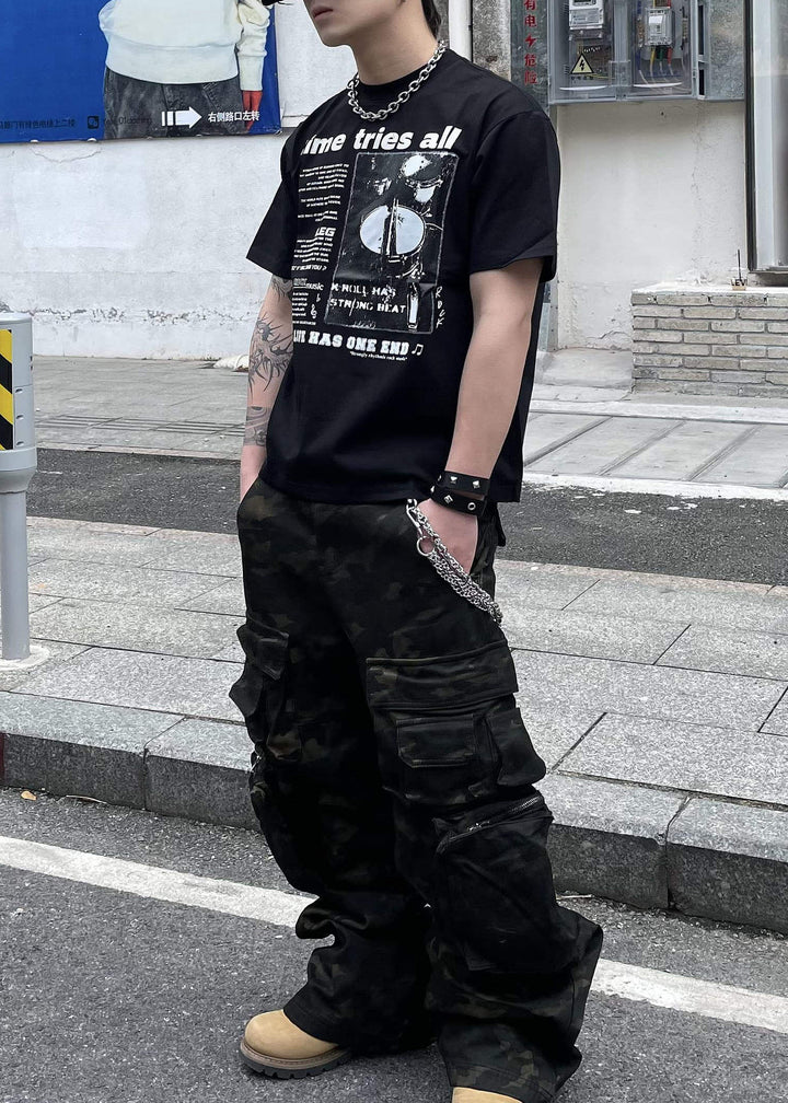 VINTAGELIKE GRAPHIC T-SHIRT DFDES4620