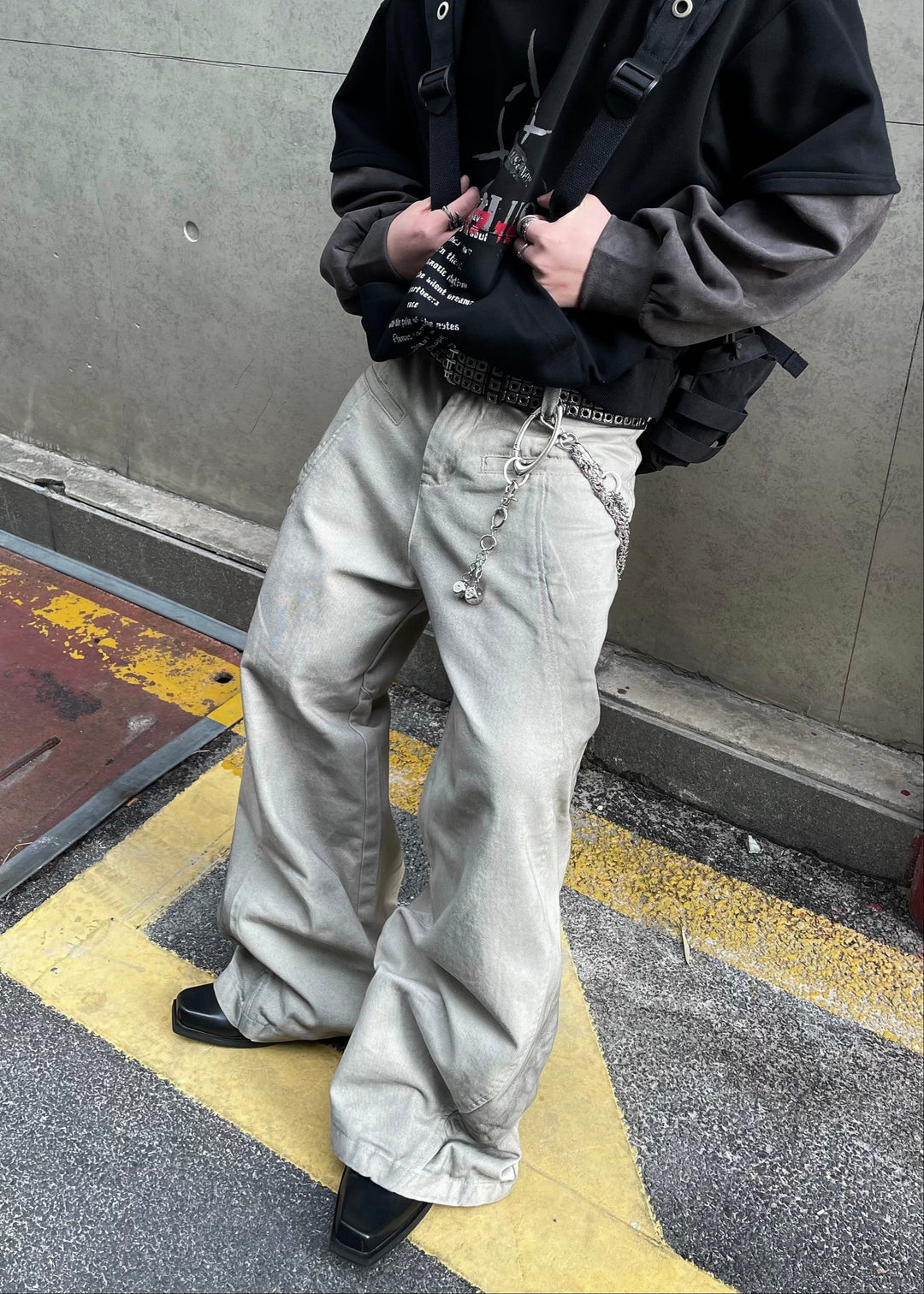 BAGGY DENIM PANTS DFDES4477