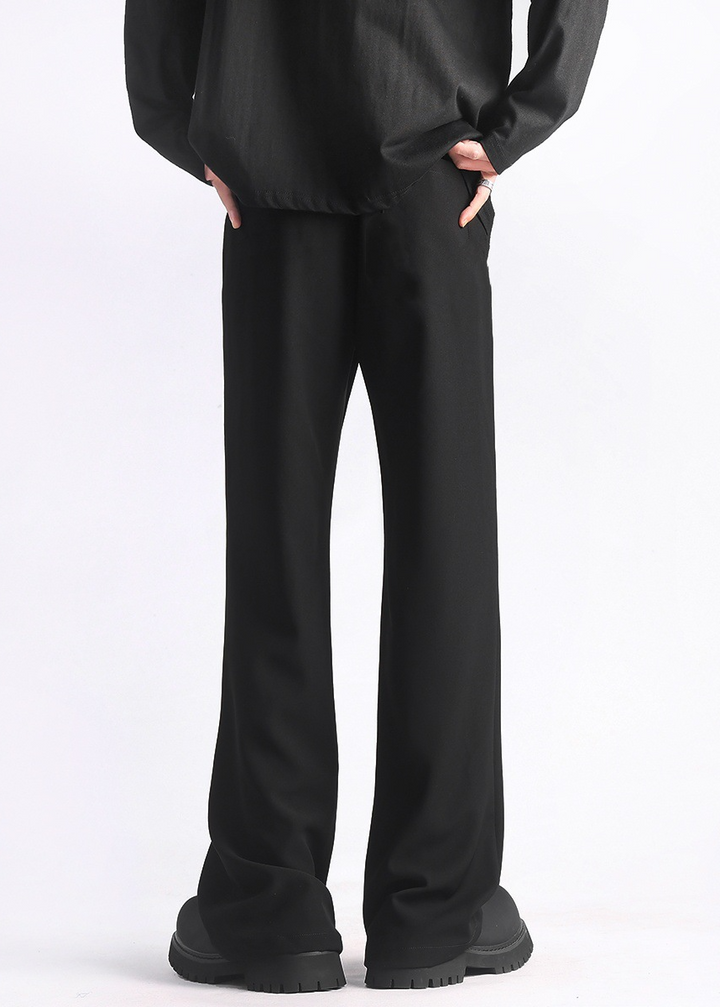 MINIMAL SEMI-FLARE SLACKS BEDES4671