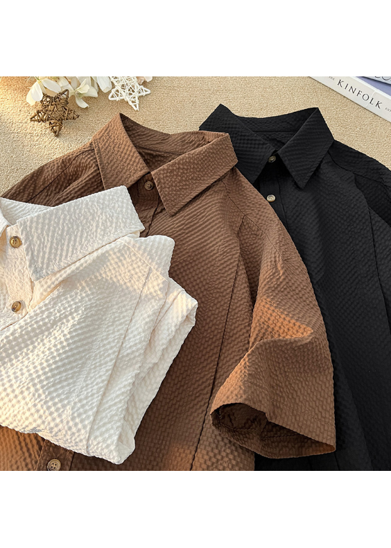 SEERSUCKER RELAXED SHIRT BEDES4670