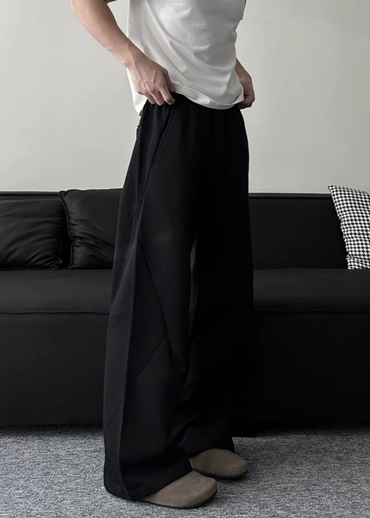 DRAPE WIDE SWEAT PANTS BEDES4731