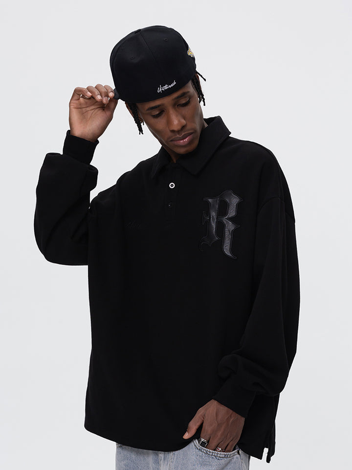 EMBLEM LS POLO SHIRT UWDES4410
