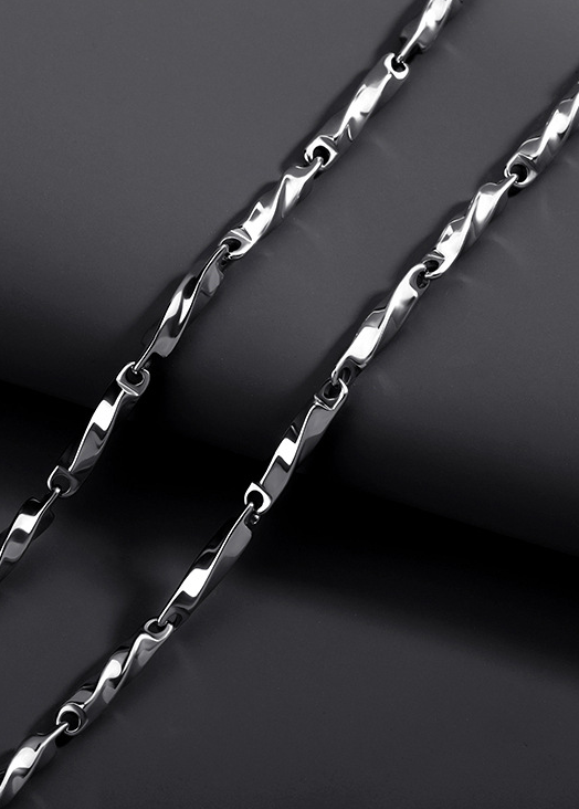 TWIST CHAIN NECKLACE BEDES4585 - Deuku